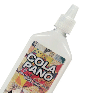 COLA PANO TECIDOS DE ALGODÃO 100G BRANCA SEM COR ACRILEX