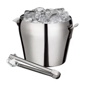 BALDE DE GELO INOX COM PEGADOR 1,5L EURO HOME INOX