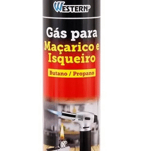 GÁS PARA MAÇARICO E ISQUEIRO 300ML WESTERN