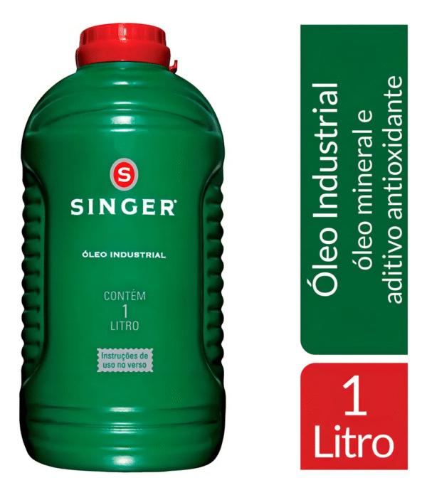 ÓLEO LUBRIFICANTE INDUSTRIAL MULTIUSO 1 LITRO SINGER
