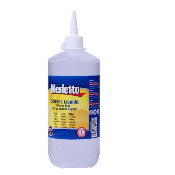 COLA SILICONA LIQUIDA - MERLETTO- 250ML