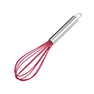 BATEDOR MANUAL DE SILICONE COM CABO INOX