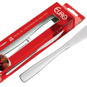 FACA PARA CHURRASCO EM AÇO INOX - KIT 12 PEÇAS